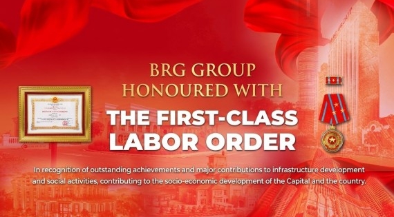 BRG Group Honoured with the First-Class Labor Order